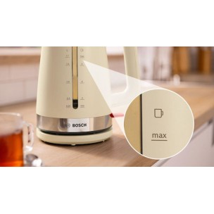 Bosch MyMoment Βραστήρας 1.7lt 2400W Μπεζ