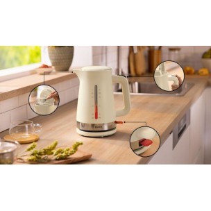 Bosch MyMoment Βραστήρας 1.7lt 2400W Μπεζ