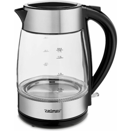 Zelmer ZCK8011 Βραστήρας 1.7lt 2200W Ασημί