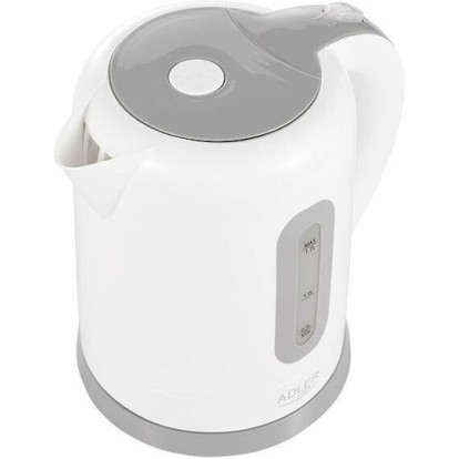 Adler Βραστήρας Ταξιδίου 1.7lt 2200W Λευκός