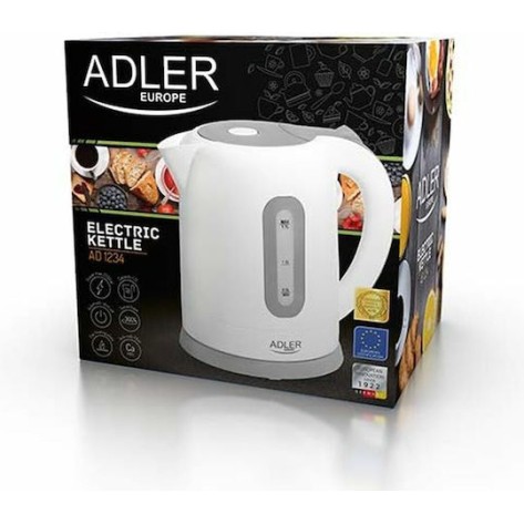 Adler Βραστήρας Ταξιδίου 1.7lt 2200W Λευκός