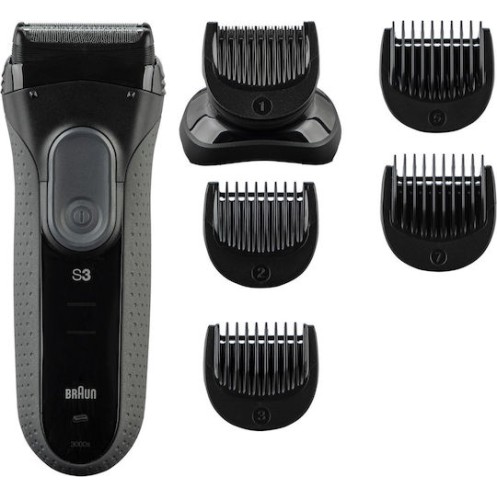 Braun 3 Shave&style 3000bt Foil Ξυριστική Μηχανή Προσώπου