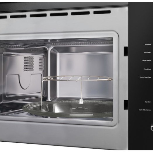 Amica AMMB25E2SGB X-TYPE Εντοιχιζόμενος Φούρνος Μικροκυμάτων με Grill 25lt Μαύρος