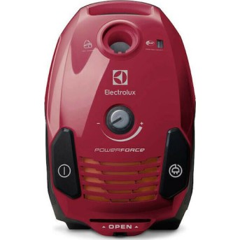Electrolux EPF61RR Ηλεκτρική Σκούπα 800W με Σακούλα 3.5lt Κόκκινη