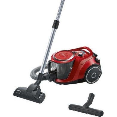 Bosch BGC41Q69 Ηλεκτρική Σκούπα 600W με Κάδο 2.4lt Κόκκινη