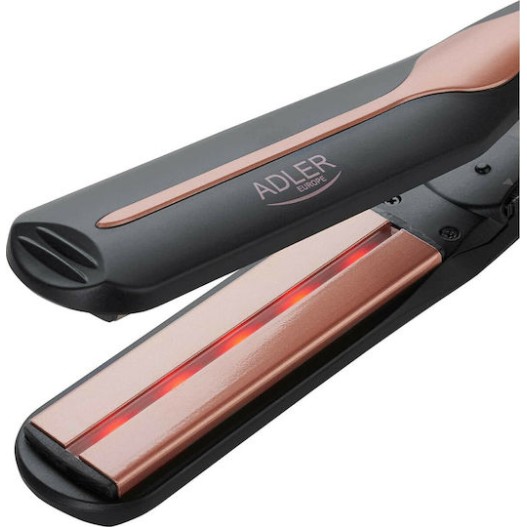 Adler Infrared Hair Straightener AD 2318 Πρέσα Μαλλιών με Κεραμικές Πλάκες 120W