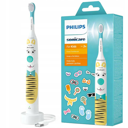 Philips Sonicare Παιδική Ηλεκτρική Οδοντόβουρτσα με Χρονόμετρο για 3+ Χρονών