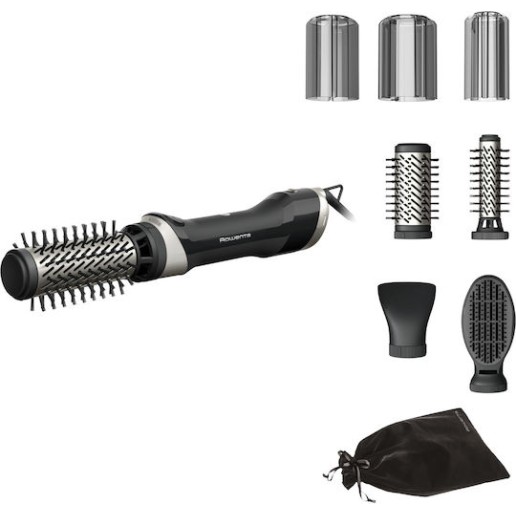 Rowenta Brush Activ Κεραμική Ηλεκτρική Βούρτσα με Αέρα για Ίσιωμα και Μπούκλες 1000W