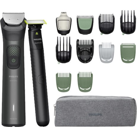 Philips Σετ Επαναφορτιζόμενης Κουρευτικής Μηχανής Γκρι MG9531/15