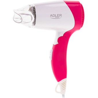 Adler Ionic Πιστολάκι Μαλλιών Ταξιδίου 1400W AD 2259