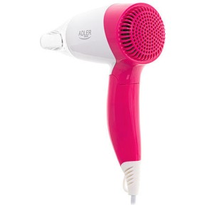 Adler Ionic Πιστολάκι Μαλλιών Ταξιδίου 1400W AD 2259