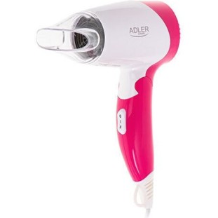 Adler Ionic Πιστολάκι Μαλλιών Ταξιδίου 1400W AD 2259
