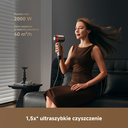 Dreame Πιστολάκι Μαλλιών Turbo με Φυσούνα 2000W