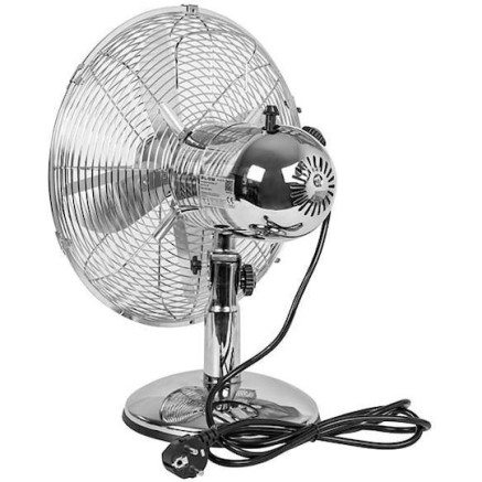 BitFenix Επιτραπέζιος Ανεμιστήρας 50W Διαμέτρου 30cm Ασημί