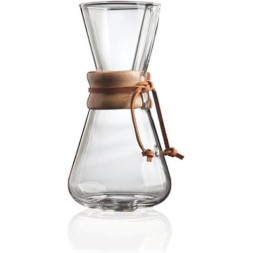 Chemex Pour Over Set Γυάλινο Καφέ 80mm