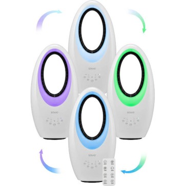 Savio AD-03 Ανεμιστήρας Χωρίς Πτερύγια 65W με Τηλεχειριστήριο Λευκός