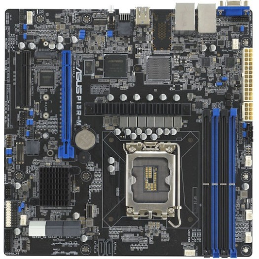 Asus P13R-M C266 Motherboard Micro ATX με Intel 1700 Socket 90SB0C70-M0UAY1