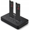 Qoltec Docking Station για Σκληρούς Δίσκους PCIe με σύνδεση USB-C (52366)