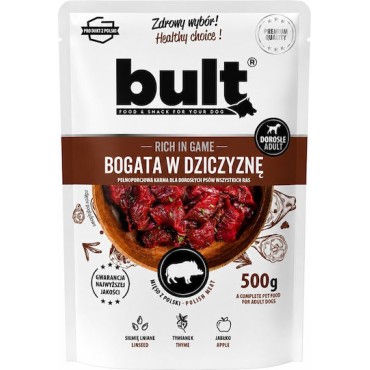Bult Υγρή Τροφή Σκύλων με Βοδινό 500gr