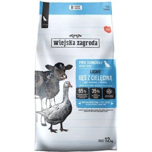 Wiejska Zagroda 12kg Ξηρά Τροφή Διαίτης για Ενήλικους Σκύλους