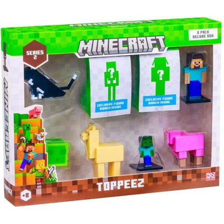 Minecraft Παιχνίδι Μινιατούρα (Διάφορα Σχέδια)