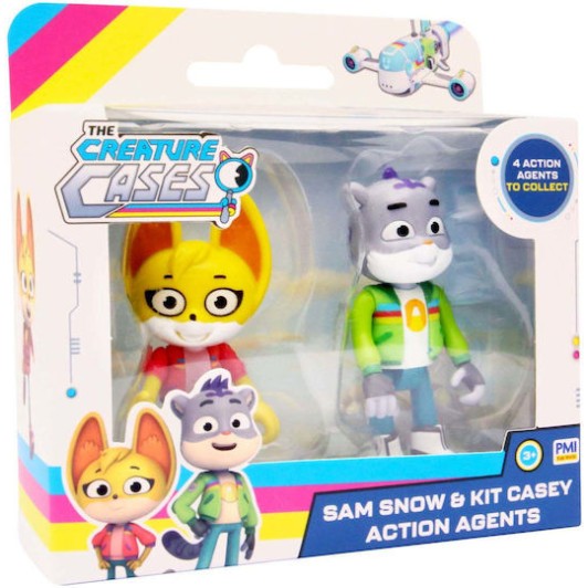 Creature Cases Figurine 2 Pcs Sam Snow Kit Casey (Διάφορα Σχέδια)