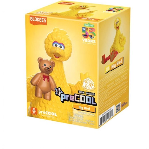 Sesame Street Big Bird Model Kit Classic Class Blokees