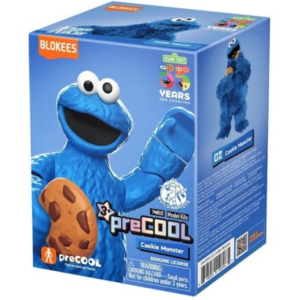 Sesame Street Cookie Monster Model Kit Classic Class Blokees