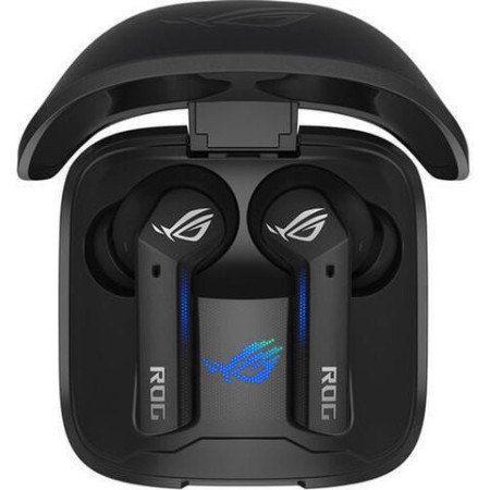 Asus ROG Cetra SpeedNova In-ear Bluetooth Handsfree Ακουστικά με Αντοχή στον Ιδρώτα και Θήκη Φόρτισης Midnight Black