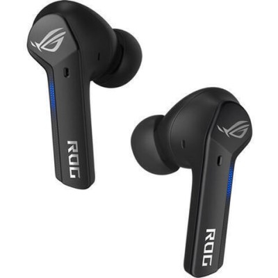 Asus ROG Cetra SpeedNova In-ear Bluetooth Handsfree Ακουστικά με Αντοχή στον Ιδρώτα και Θήκη Φόρτισης Midnight Black
