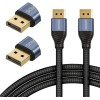 Savio Cable DisplayPort male - DisplayPort male 2m Μαύρο