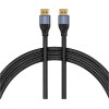 Savio Cable DisplayPort male - DisplayPort male 3m Μαύρο