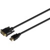 Savio Cable DVI-D male - 1.8m Μαύρο