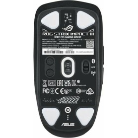 Asus Strix Impact III Ασύρματο Ποντίκι Μαύρο