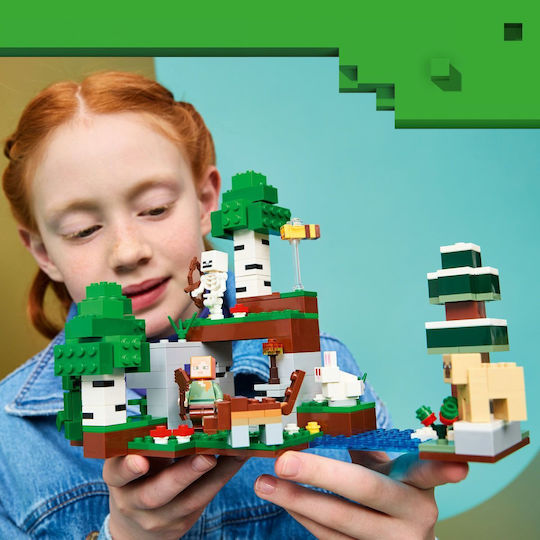 LEGO Minecraft First Night Adventure για 8+ Ετών 2τμχ