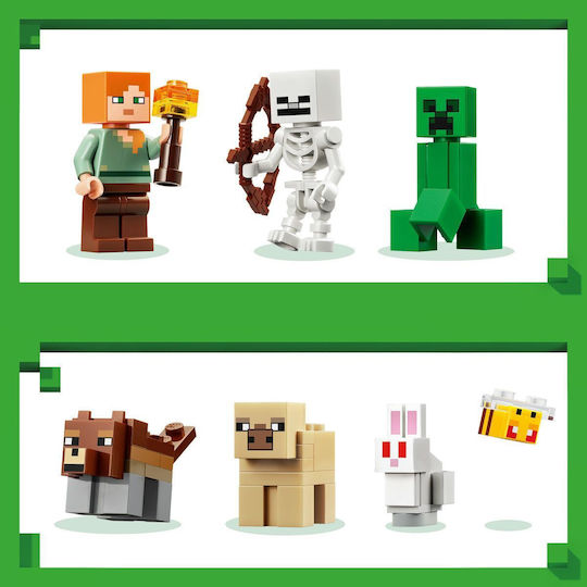 LEGO Minecraft First Night Adventure για 8+ Ετών 2τμχ