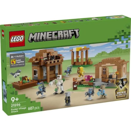 LEGO Minecraft Attack of the Evokers on the Village για 9+ Ετών 607τμχ