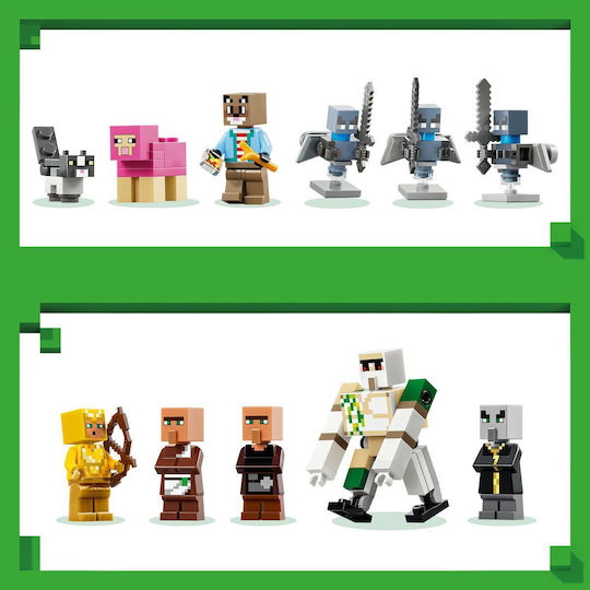 LEGO Minecraft Attack of the Evokers on the Village για 9+ Ετών 607τμχ