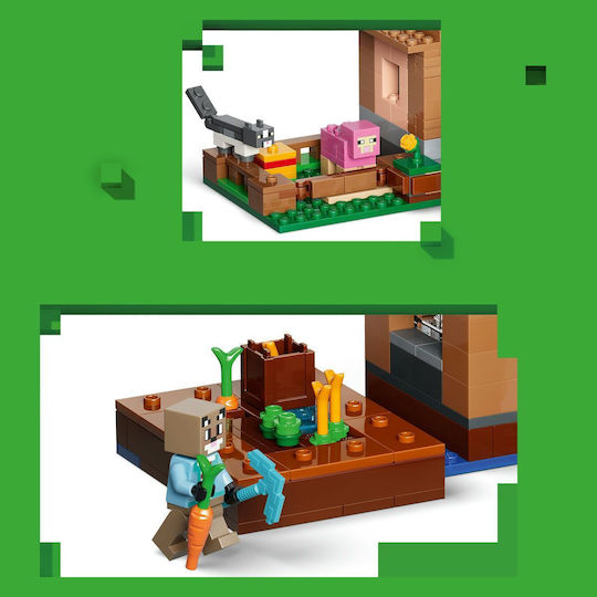 LEGO Minecraft Attack of the Evokers on the Village για 9+ Ετών 607τμχ