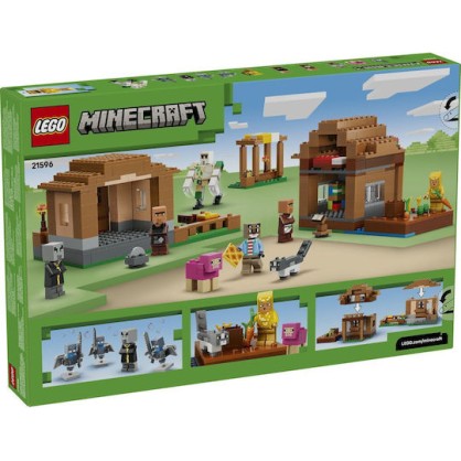 LEGO Minecraft Attack of the Evokers on the Village για 9+ Ετών 607τμχ