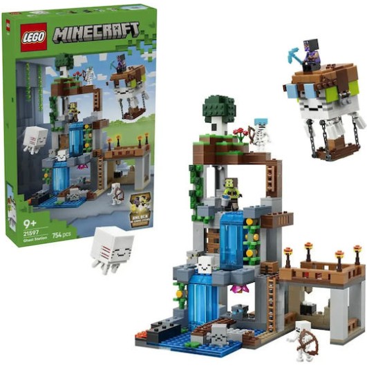 LEGO Minecraft Ghast Station για 9+ Ετών 754τμχ
