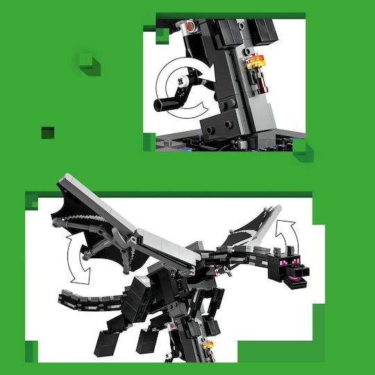 LEGO Minecraft Ender Dragon για 10+ Ετών 710τμχ