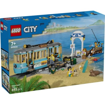 LEGO City Classic Beach Tram για 7+ Ετών 693τμχ