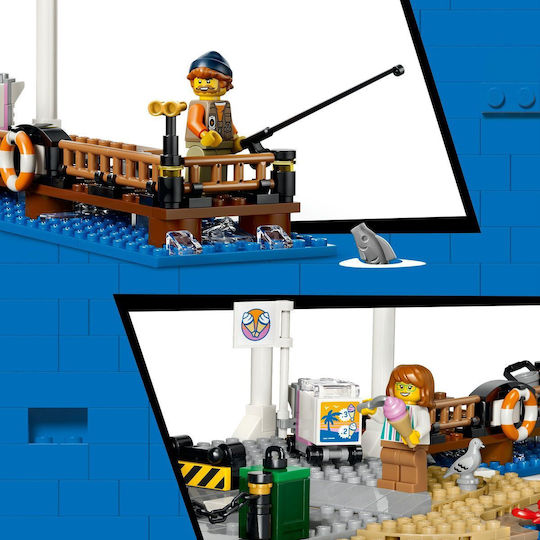 LEGO City Classic Beach Tram για 7+ Ετών 693τμχ
