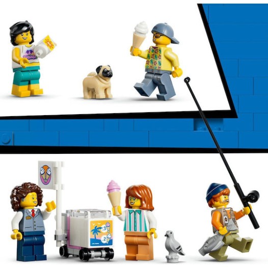 LEGO City Classic Beach Tram για 7+ Ετών 693τμχ