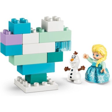 LEGO Duplo Frozen Creative Box with Elsa and Olaf για 2+ Ετών 37τμχ