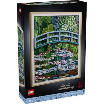 LEGO Art Claude Monet – Bridge over a Pond of Water Lilies για 18+ Ετών 3179τμχ