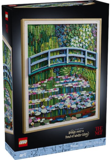 LEGO Art Claude Monet – Bridge over a Pond of Water Lilies για 18+ Ετών 3179τμχ