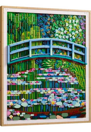 LEGO Art Claude Monet – Bridge over a Pond of Water Lilies για 18+ Ετών 3179τμχ