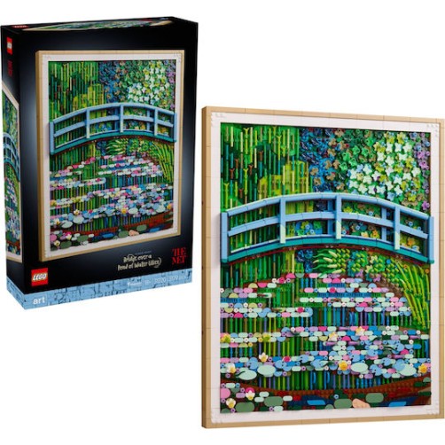 LEGO Art Claude Monet – Bridge over a Pond of Water Lilies για 18+ Ετών 3179τμχ